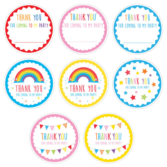 10cm - Party Bag Labels - Generic