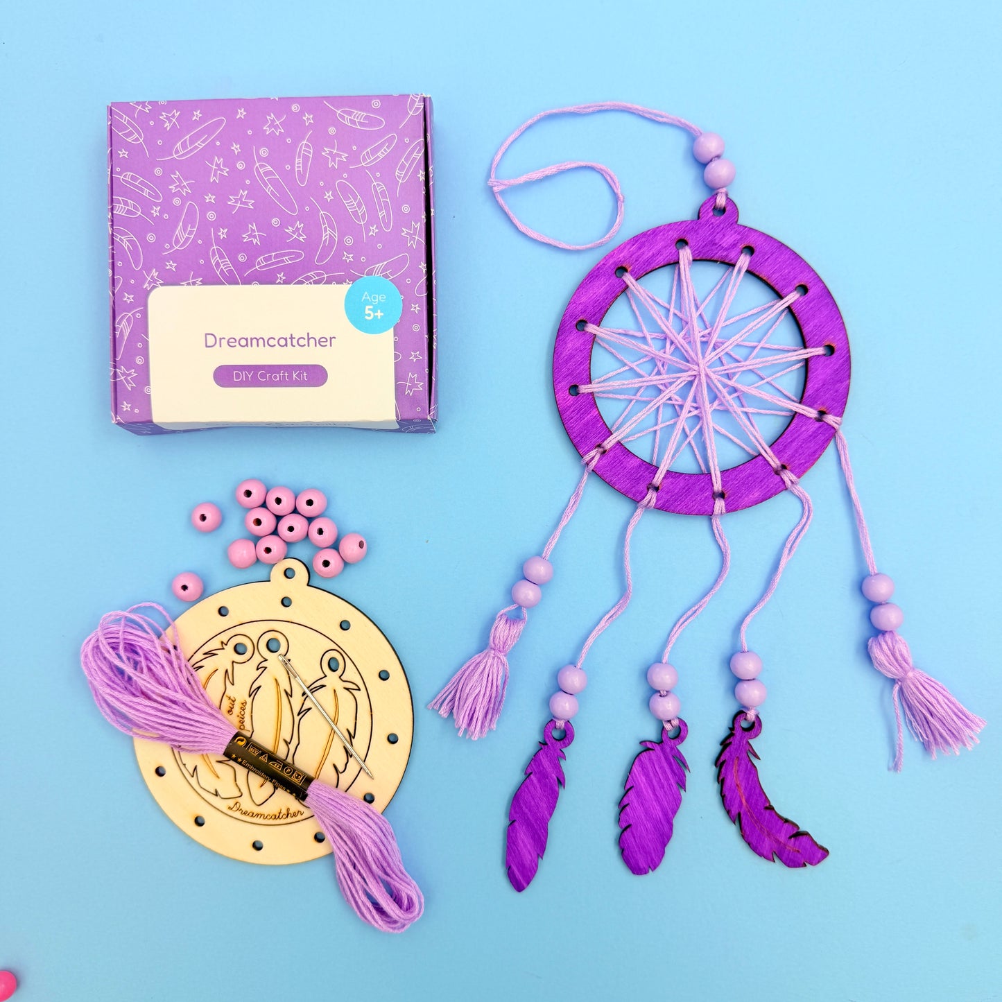 Dreamcatcher Craft Kit - Pink/Lilac