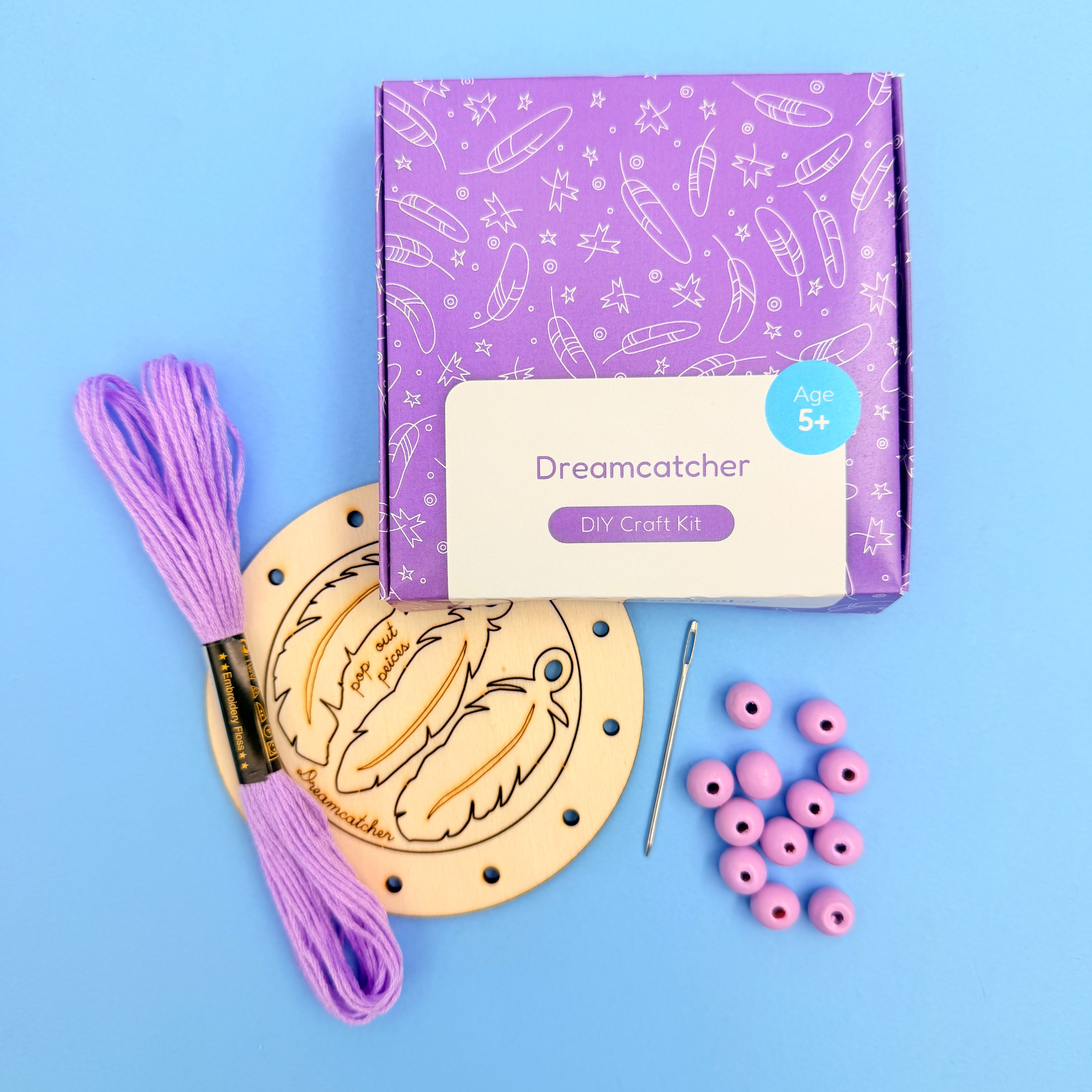 Dreamcatcher Craft Kit - Pink/Lilac – The Curious Caterpillar