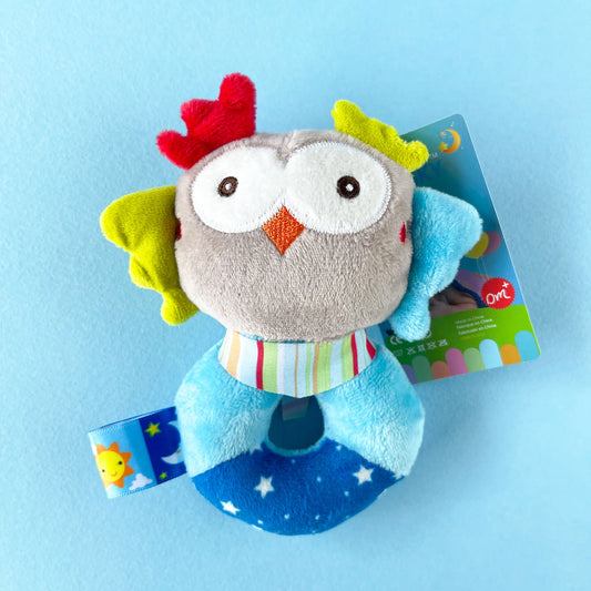 Owl Shake & Rattle Baby Toy