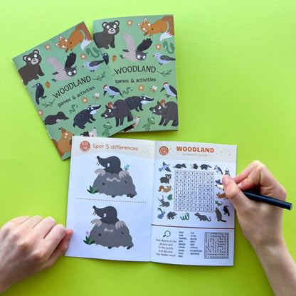 Woodland - Puzzle & Activity Book