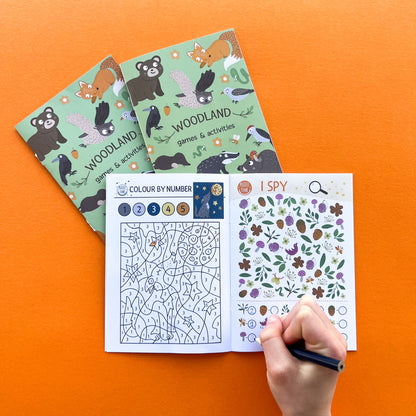 Woodland - Puzzle & Activity Book