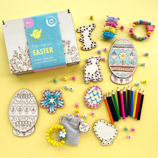 Personalised Easter Craft Box