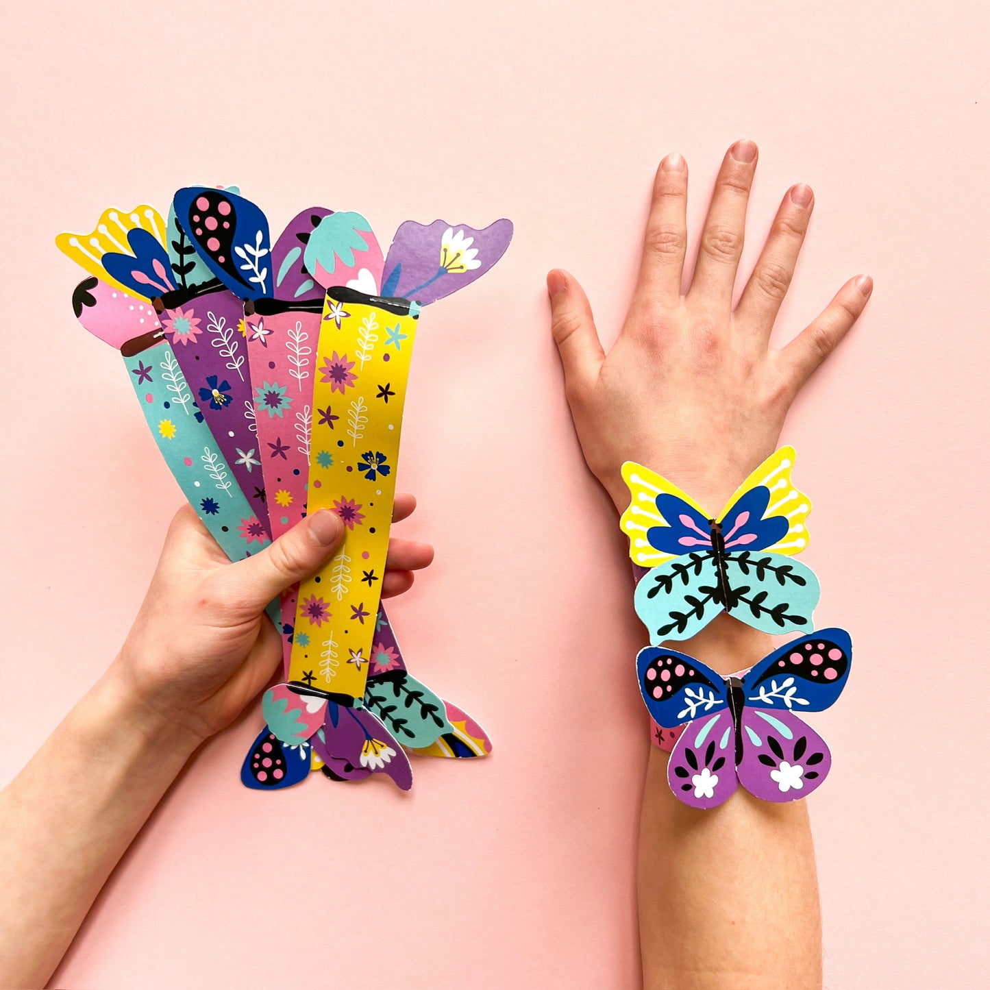Butterfly Wristband - Card