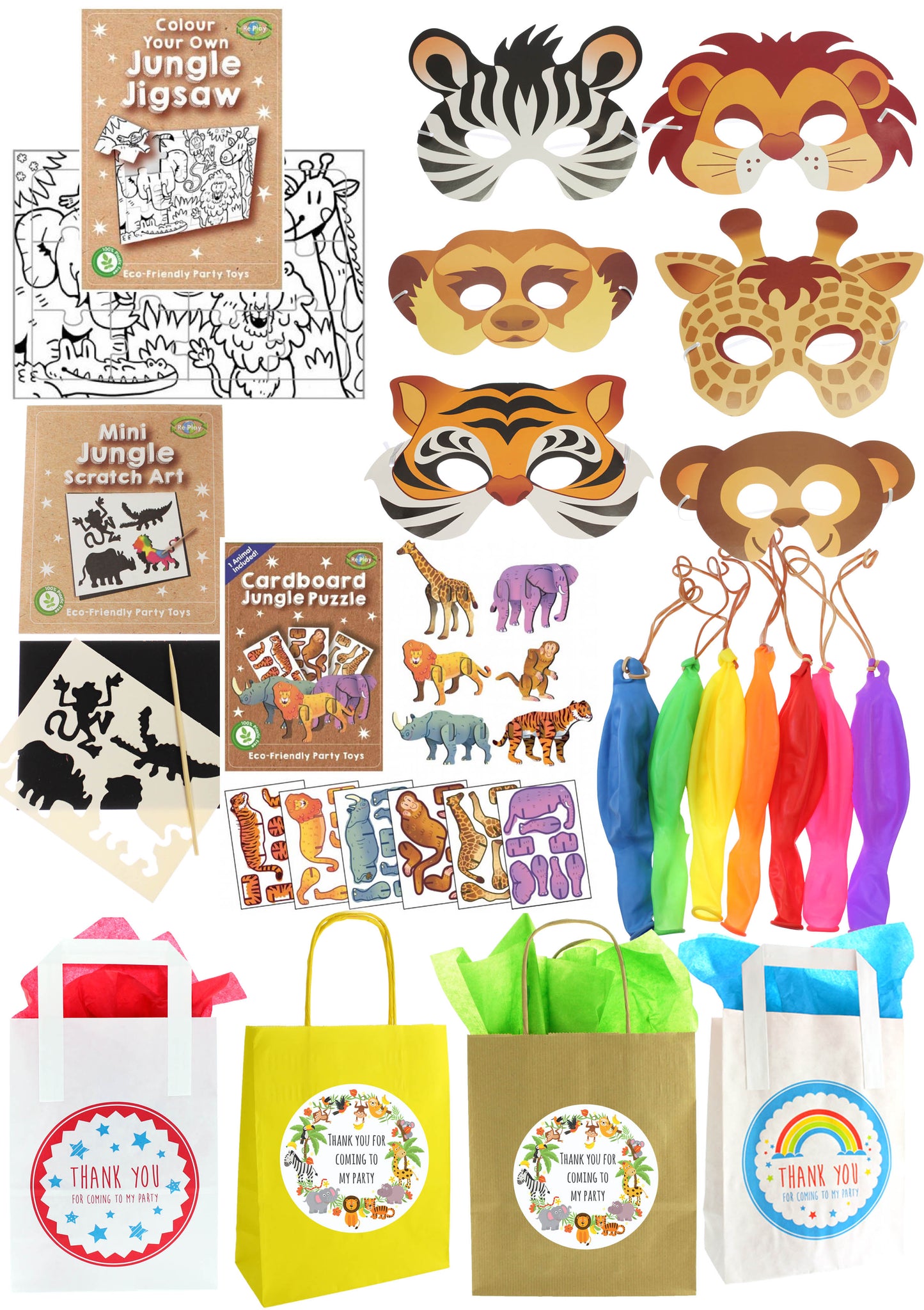 Eco Jungle Party Bag - Deluxe