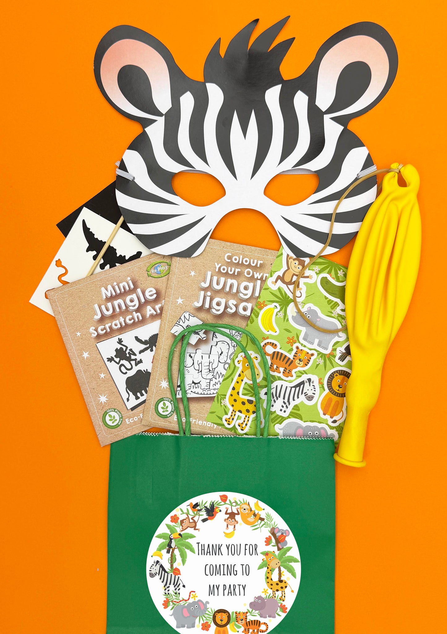 Eco Jungle Party Bag - Deluxe