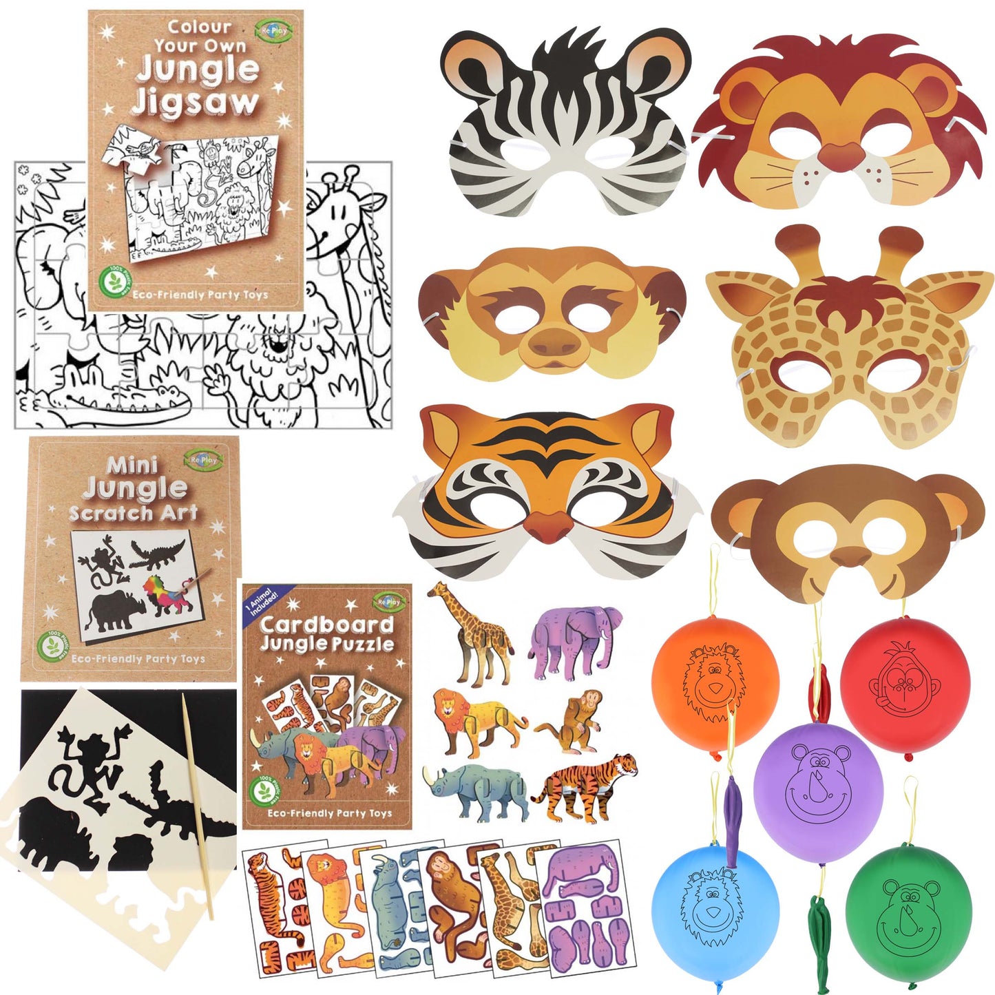Eco Jungle Party Bag - Deluxe