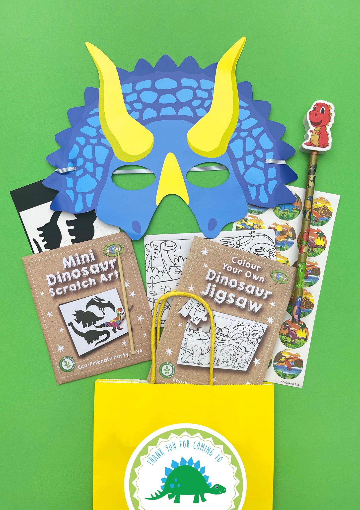 The Dinosaur Party Bag - Eco Friendly