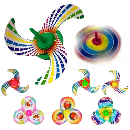 Spinning Top Kit — one included in Outdoor Fun; assorted designs shown where applicable
