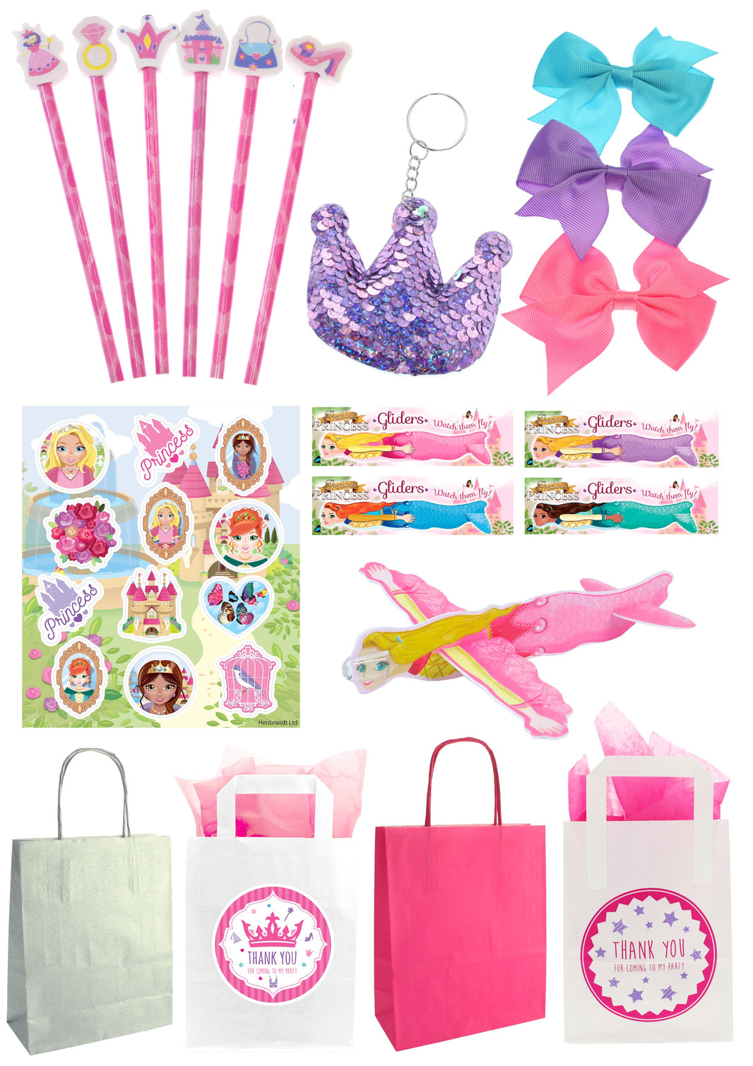 Girls Party Bags, Girls Filled Party Bags - The Curious Caterpillar