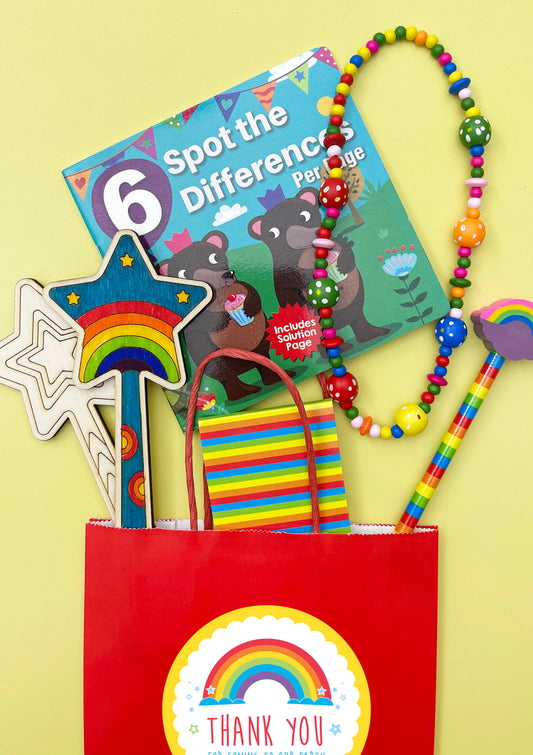 Girls Eco Party Bag - Bright Mix