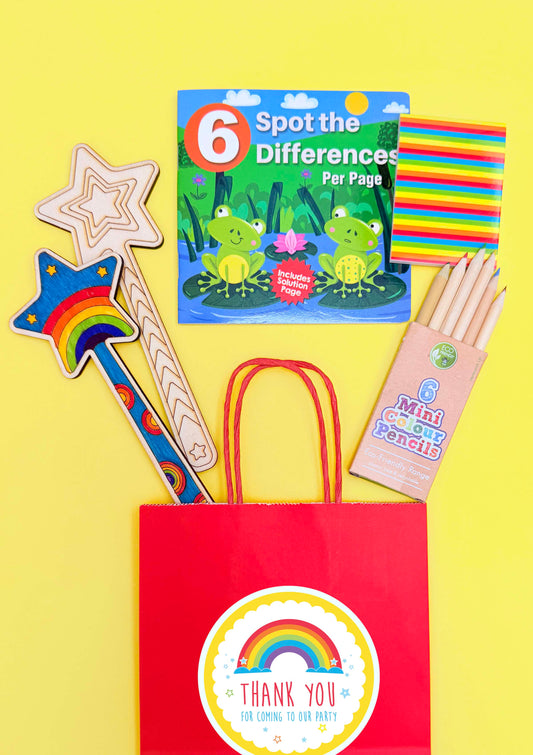 Unisex Eco Party Bag - Bright Mix