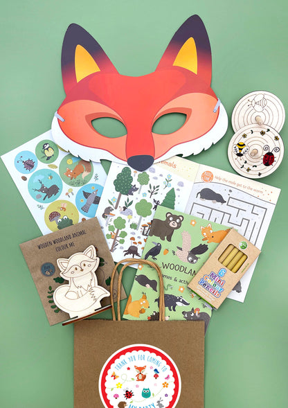 Woodland Party Bag-Bundle-The Curious Caterpillar
