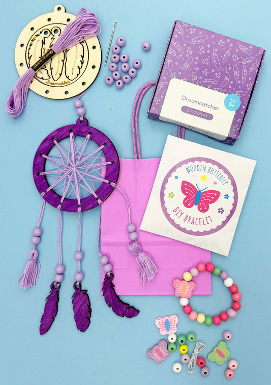 Mini Party Bag - DIY Dreamcatcher & Bracelet - Plastic Free