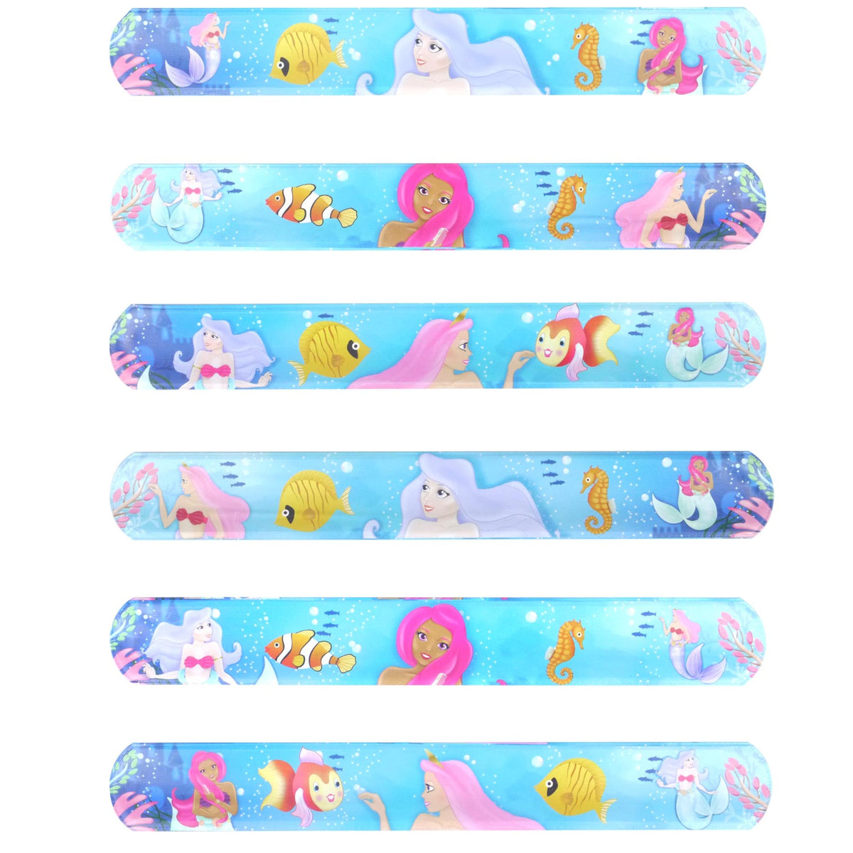 Mermaid snap bracelet included in the mermaid party bag