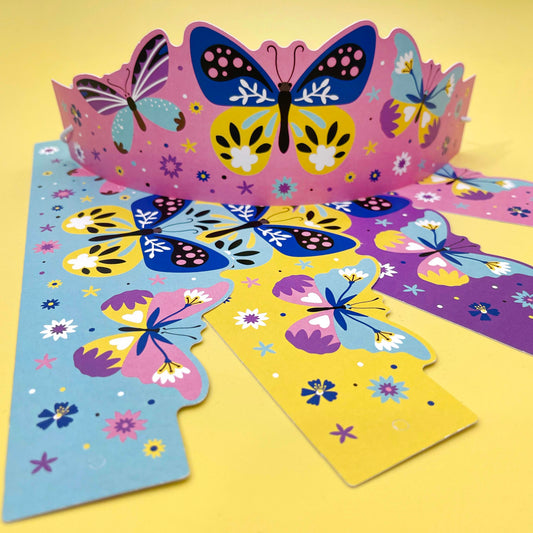 Butterfly headband - Card