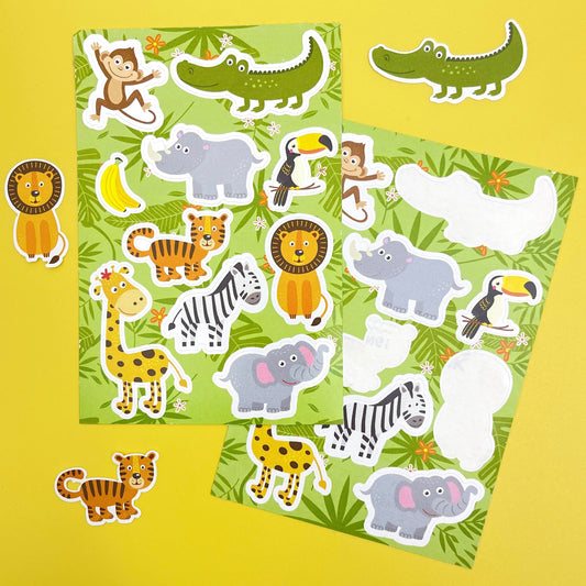 Jungle Sticker Sheet