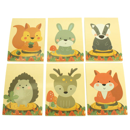 KB555 party bag component – Woodland Friends Memo Pad