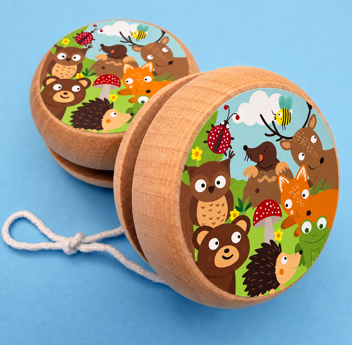Woodland Friends Wooden Yoyo - 5cm