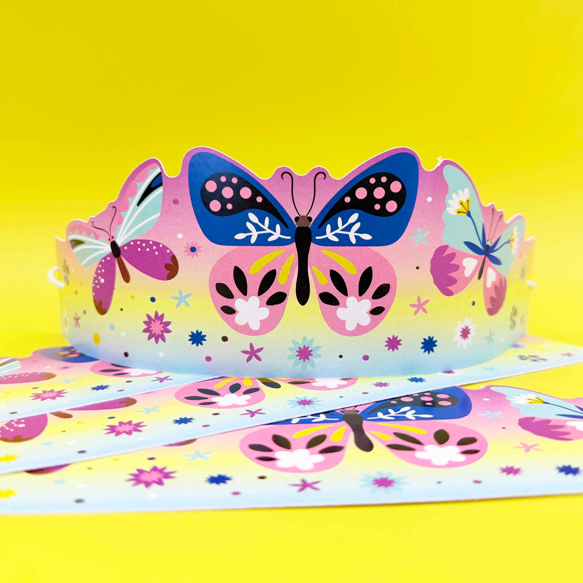 Butterfly headband - Card