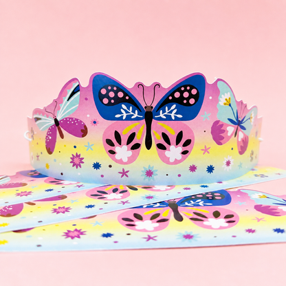 Butterfly headband - Card