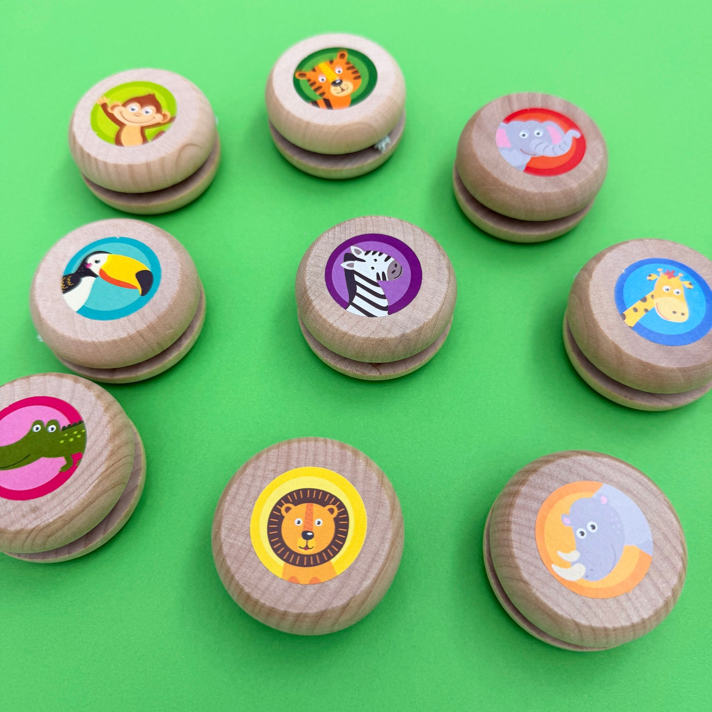 Jungle Wooden Yoyo - 5cm