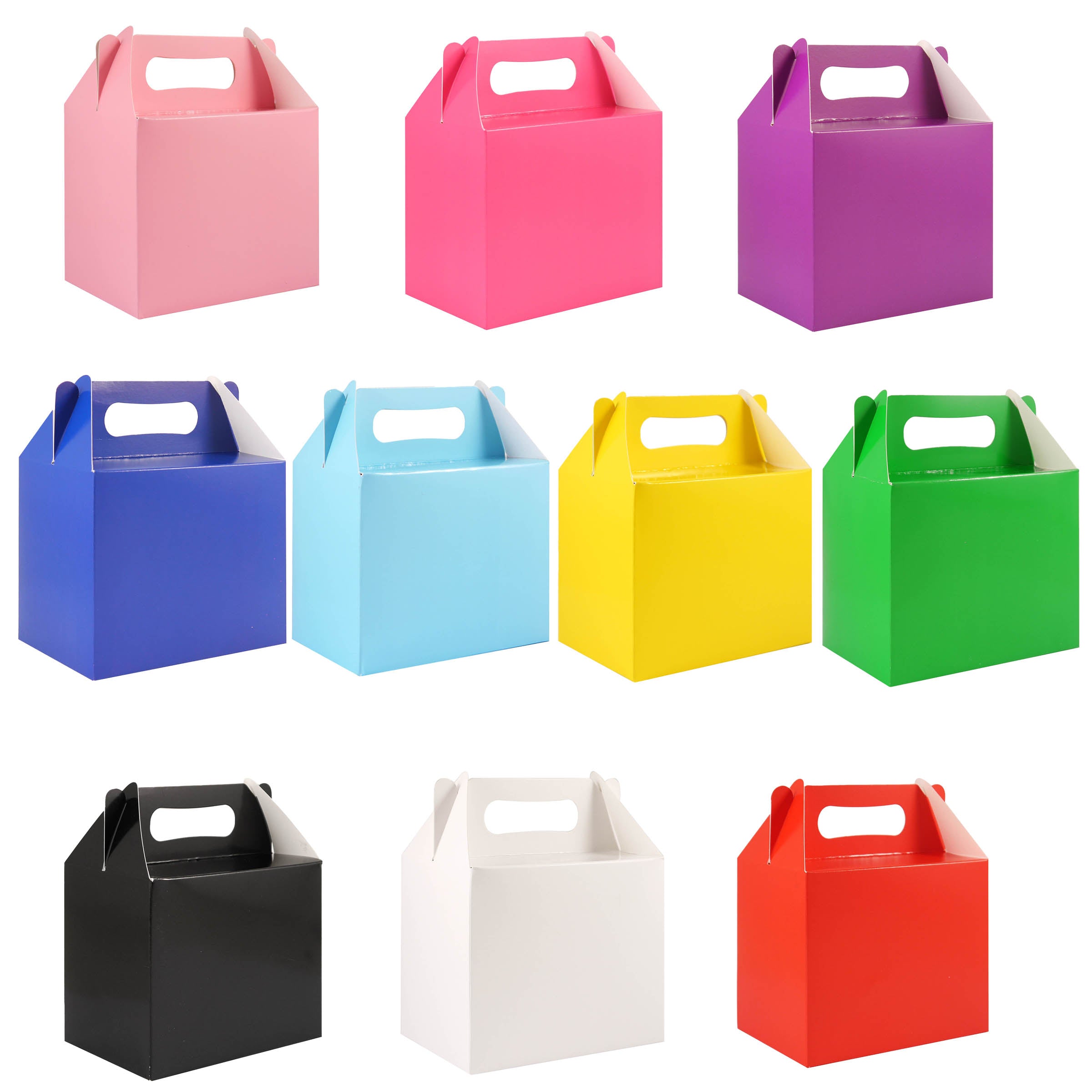 Party Boxes - Plain - 14cm x 9.5cm x 12cm – The Curious Caterpillar