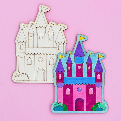 Princess Themed Wooden Shape
