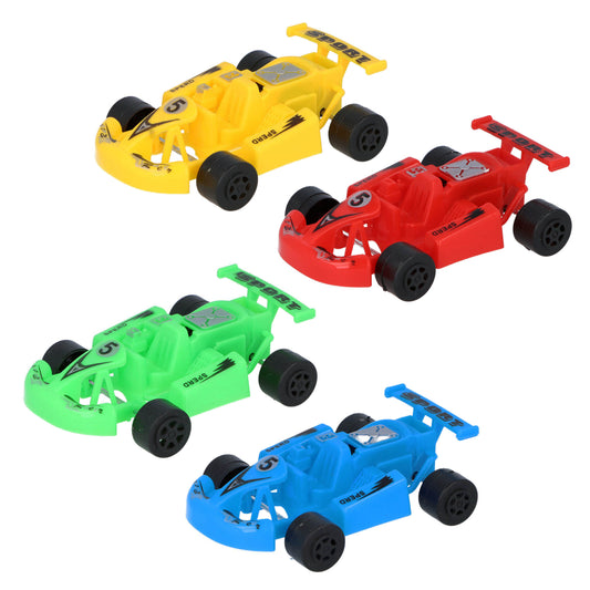 Pull Back Racing Kart - 10cm