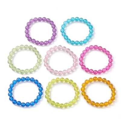 Rainbow colours bead bracelet