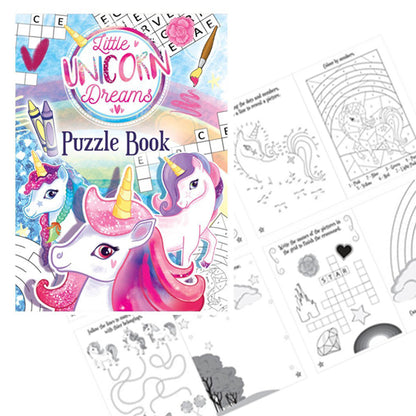 Unicorn Puzzle Book-Party Bag Fillers - Girls-The Curious Caterpillar