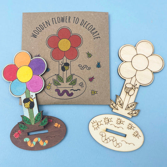 Wooden Flower To Decorate