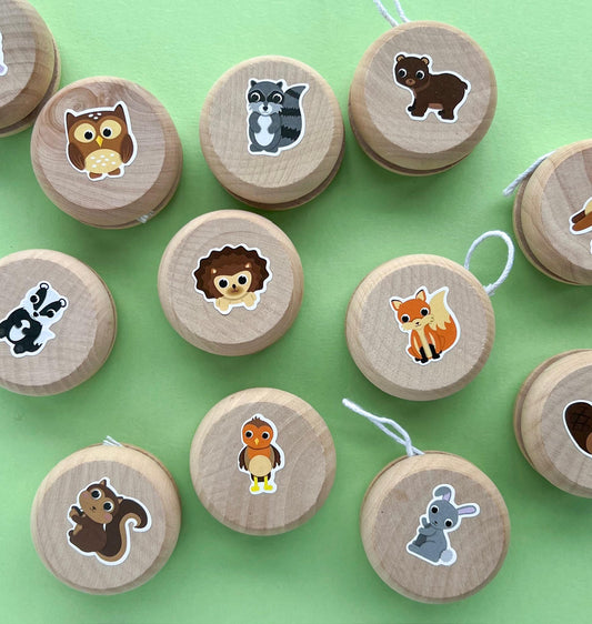 Woodland Friends Wooden Yoyo - 5cm