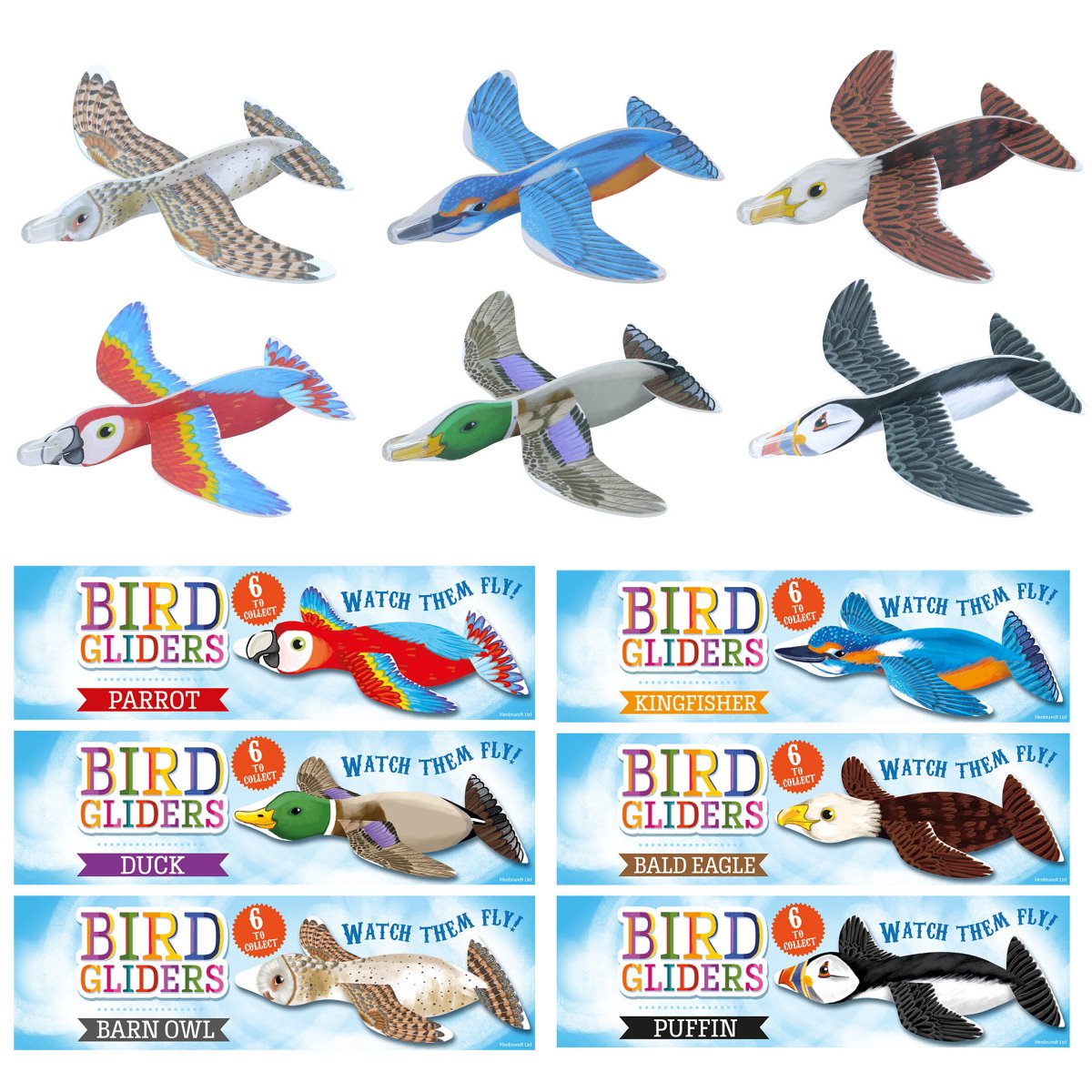 Bird Glider — optional choice for the Unisex DIY party bag