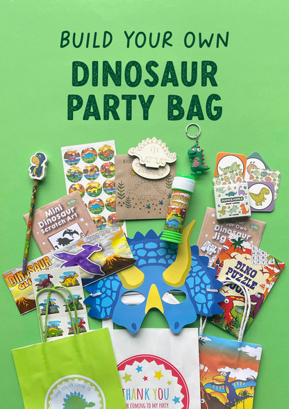 Dinosaur Party Bag - DIY-Bundle-The Curious Caterpillar