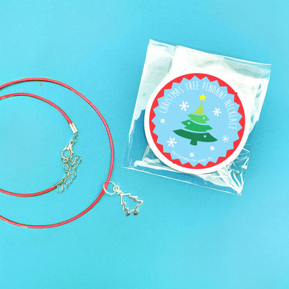 Christmas Tree Pendant Necklace