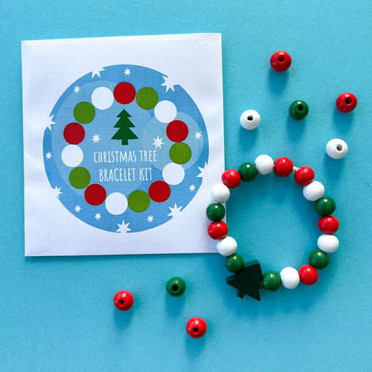 DIY Christmas Tree Bracelet