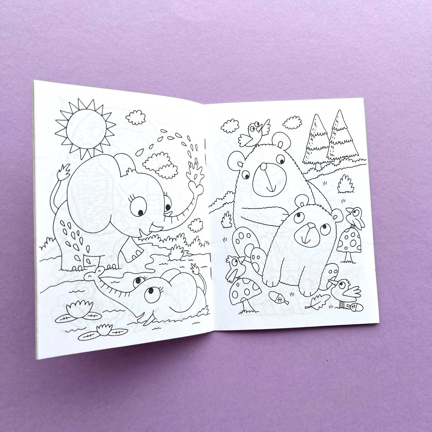 Unisex Colouring Book - A6