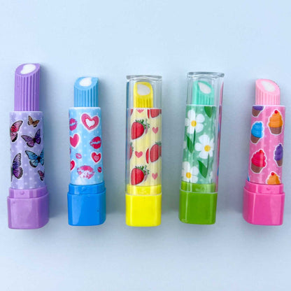 Twistable Eraser Lipstick-Party Bag Fillers - Girls-The Curious Caterpillar