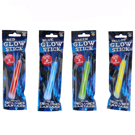 Glow Stick with Lanyard - 15cm