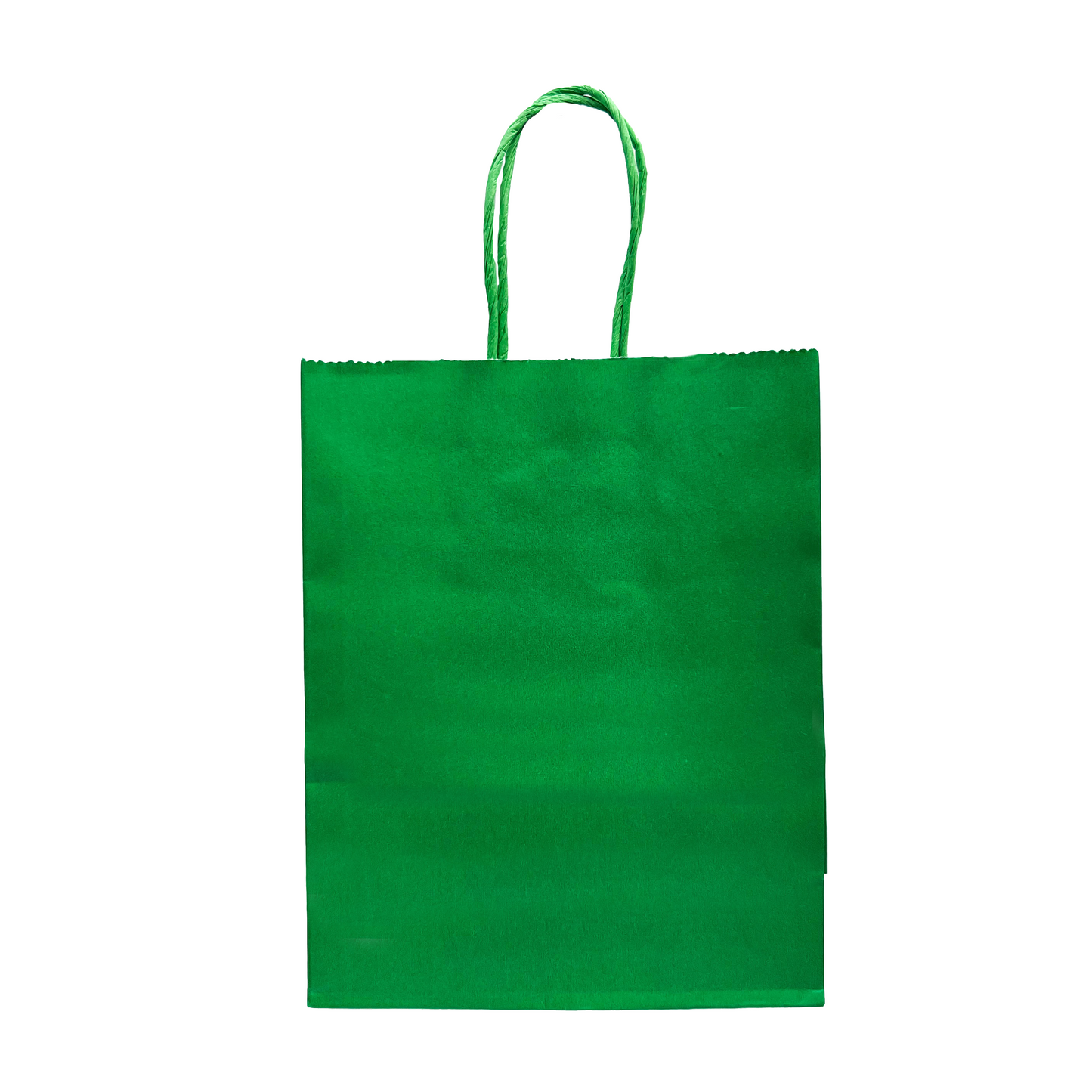 Green Paper Party Bag - 16cm x 22cm x 8cm