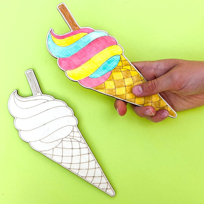 Wooden Ice Cream/Lolly-Party Bag Fillers - Girls-The Curious Caterpillar
