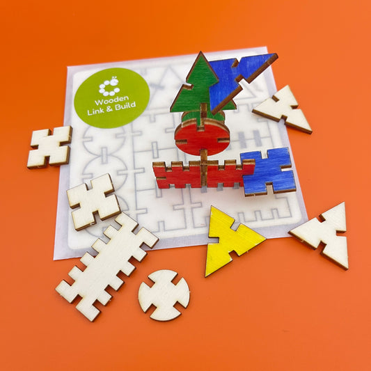 Wooden Kit - Linking Puzzle