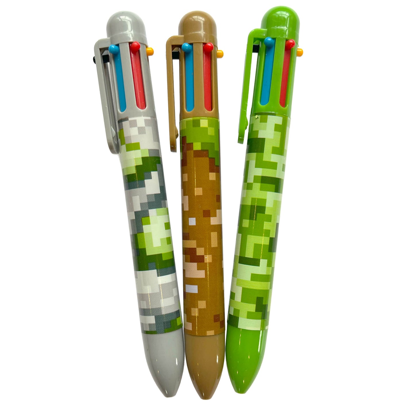 Minecraft Style 6 Colour Pen