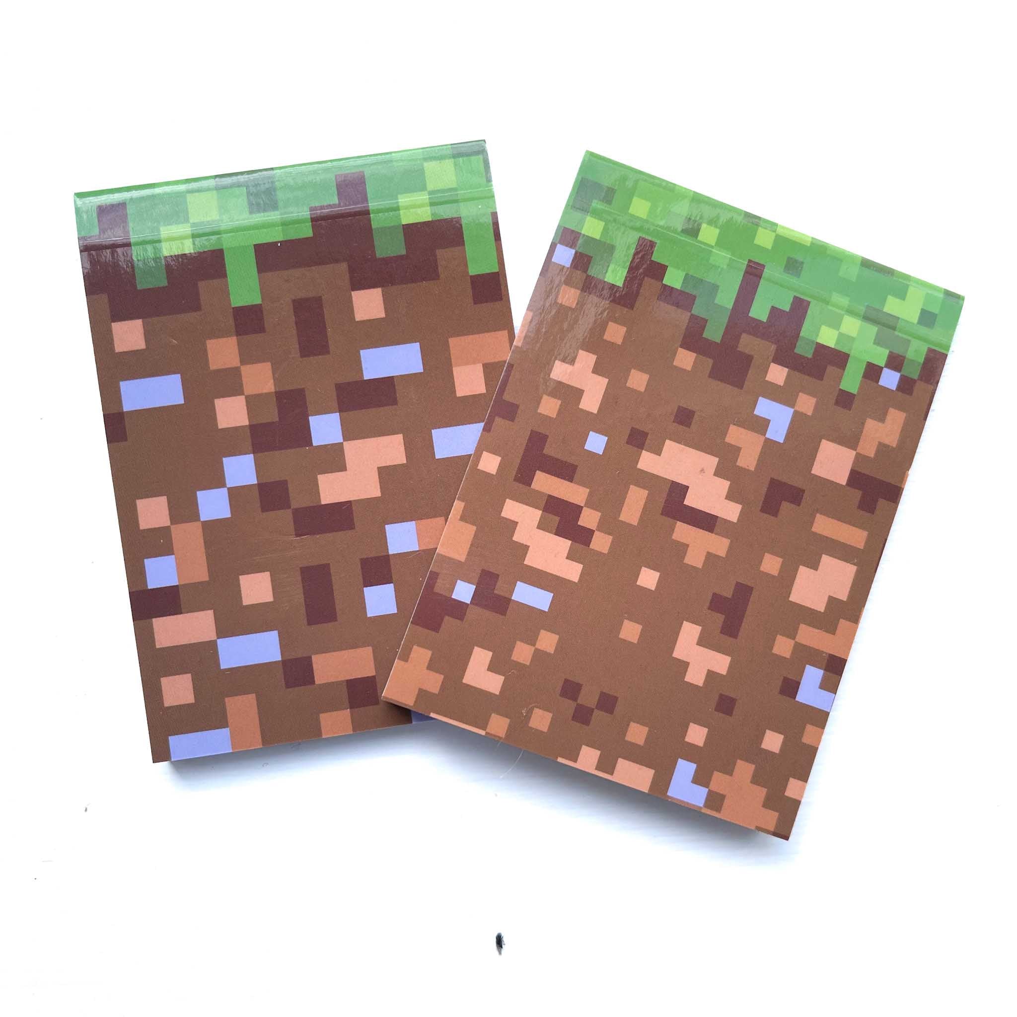 Minecraft Style Memo Pad – The Curious Caterpillar