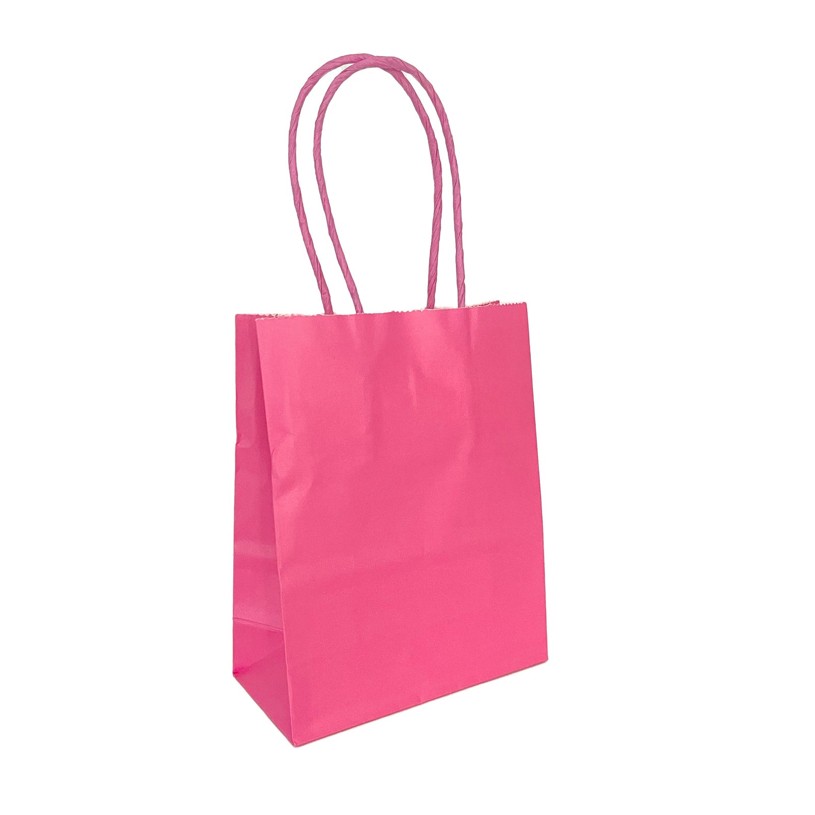 Mini Coloured Paper Party Bag - 12cm x 15cm x 6cm