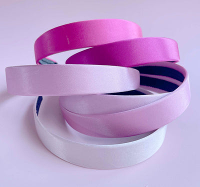 Satin 'Pinks' Alice Band-Party Bag Fillers - Girls-The Curious Caterpillar