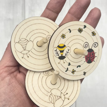 Woodland - Colour Me - Spinning Top