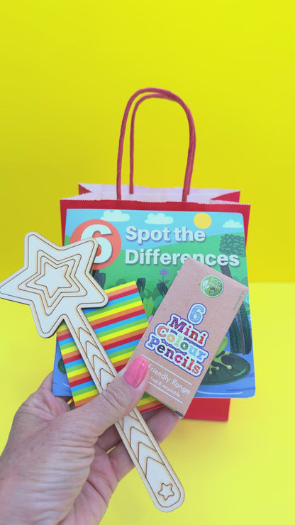 Unisex Eco Party Bag - Bright Mix