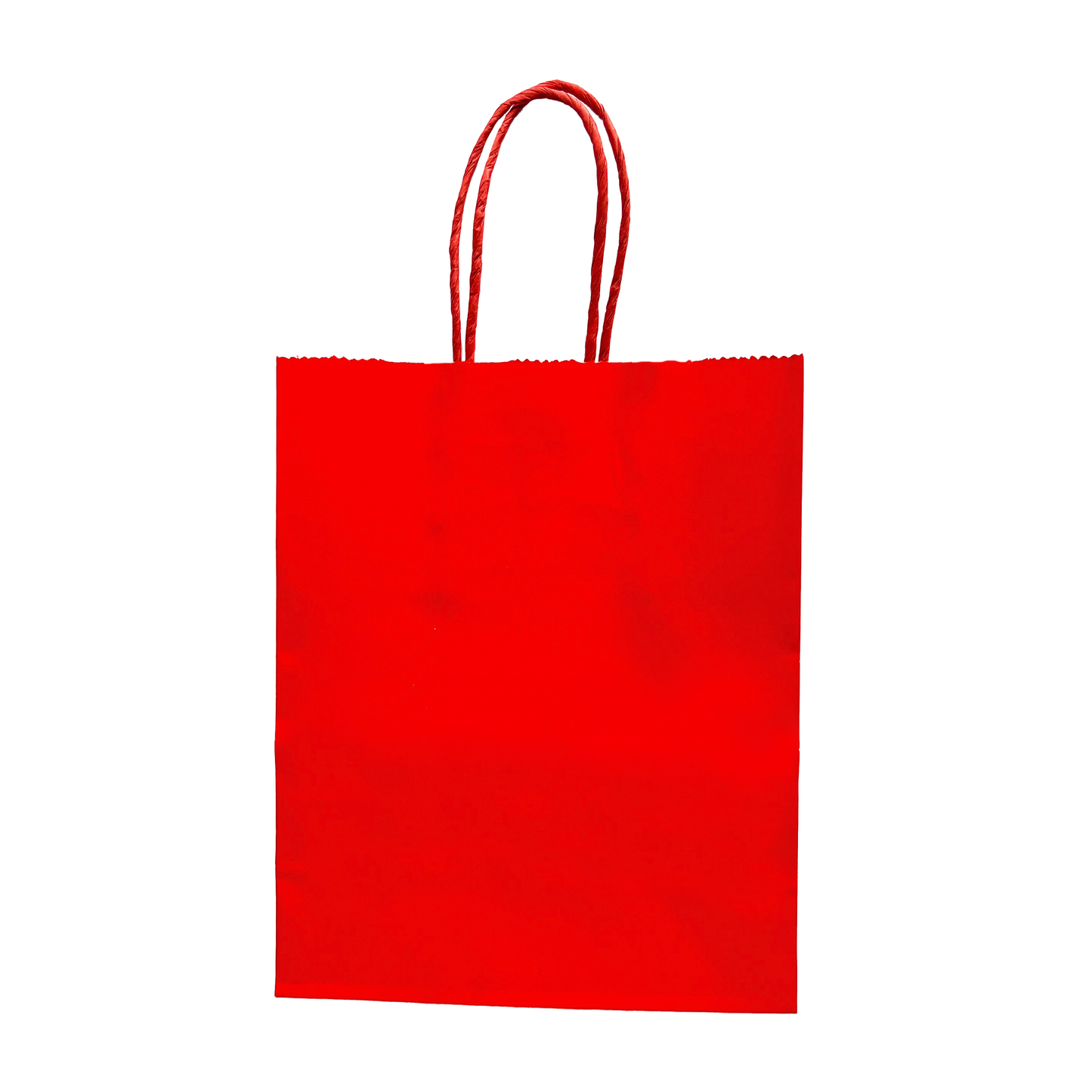 Red Paper Party Bag - 16cm x 22cm x 8cm